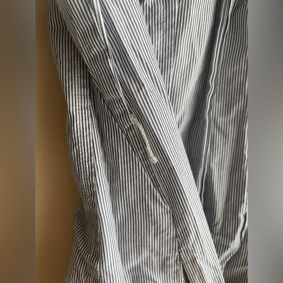 Ann Taylor Women Stripped Sleeveless Dress Cotton Size 2 - Picture 4 of 12